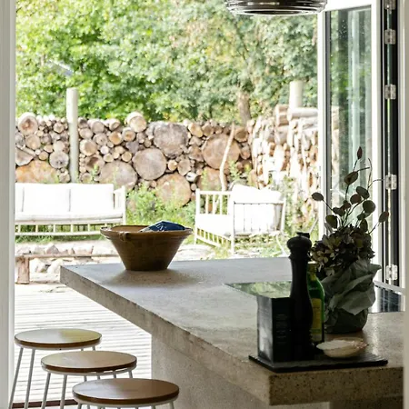 With Panoramic Windows And Stones