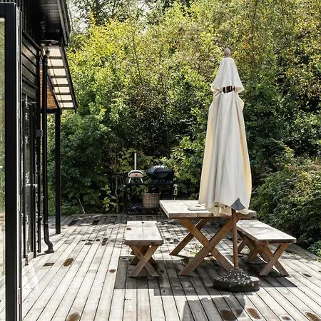 With Panoramic Windows And Stones Rørvig