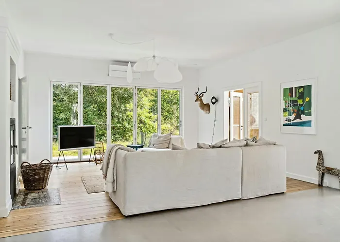 With Panoramic Windows And Stones * Rørvig