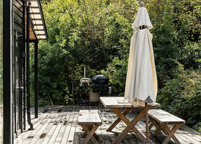 With Panoramic Windows And Stones Rørvig