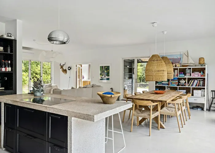 With Panoramic Windows And Stones