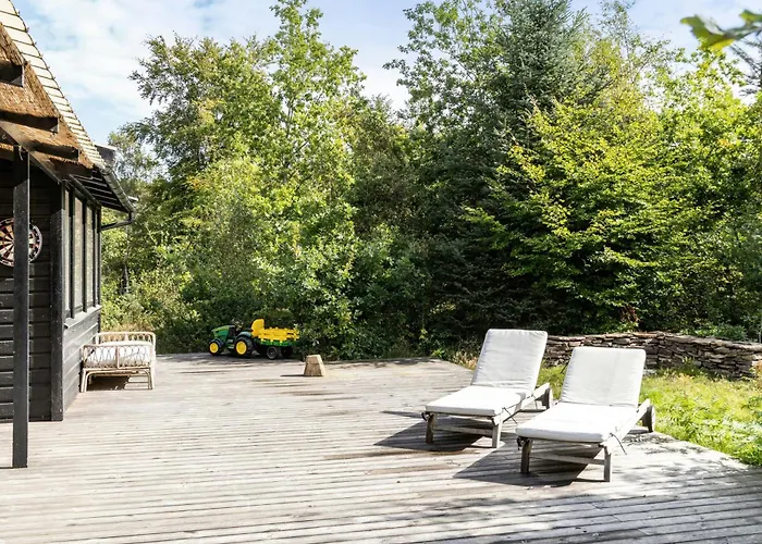 With Panoramic Windows And Stones Rørvig